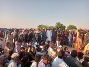 Flood Releif visit Thri Mirwah Sindh - September 2022